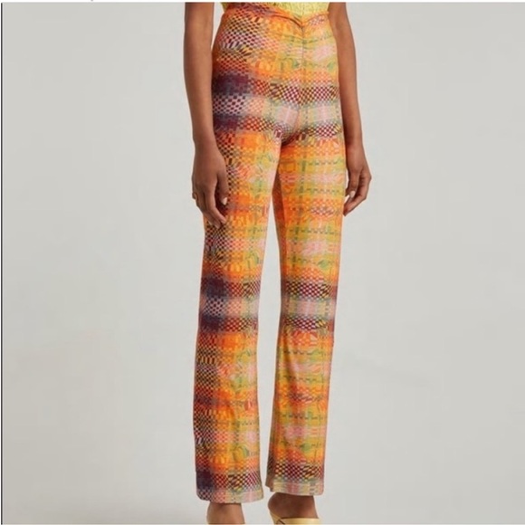 Paloma Wool Pants - Paloma Wool Nic Pants in Intense Orange XS